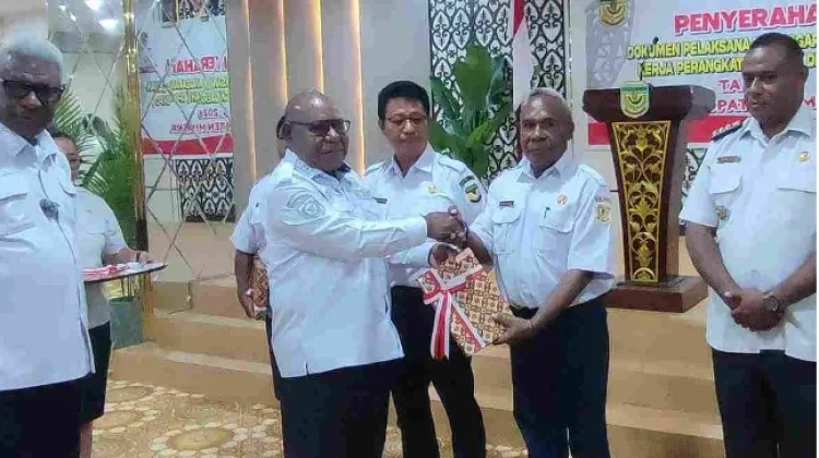 Pemkab Mimika Serahkan DPA 2026