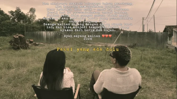 Lirik Lagu "Rumah dan Baju Barumu" Batas Senja