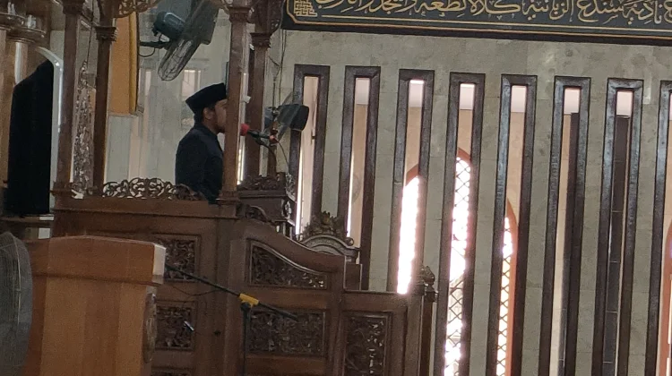 Sholat Jum'at Kedua pada Ramadhan 1447 H di Masjid Al-Falah Nabire
