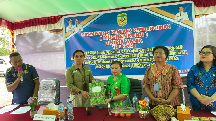 Musrenbang Distrik Wania 2026 Fokus Sinkronisasi Program Prioritas