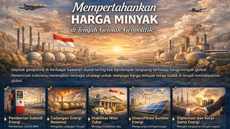 Cara Pemerintah Mempertahankan Harga Minyak di tengah Gejolak Geopolitik