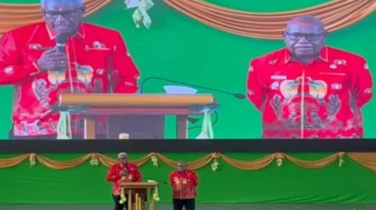 Pemkab Mimika Gelar Peringatan Satu Tahun Kepemimpinan Rettob dan Kemong