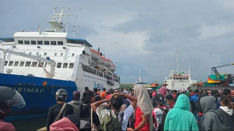Arus Mudik Lebaran di Pelabuhan Timika Naik 7–8 Persen, PELNI Siapkan Tiga Kapal