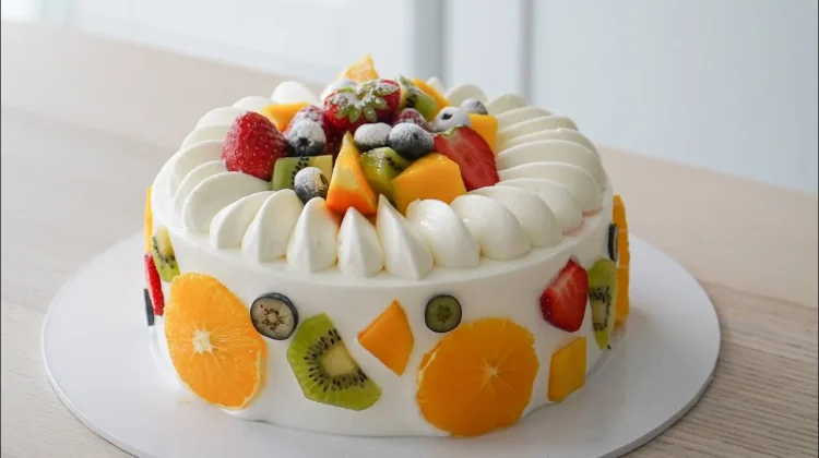 Cake Vanila Buah Segar Pilihan Hidangan Keluarga