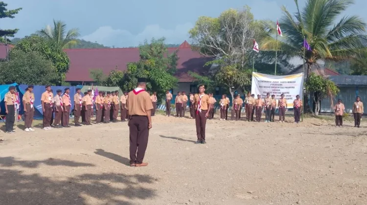 Kwarran  Nabire Menggelar Perjusami, Akasi Kreasi Kreatifitas Pramuka