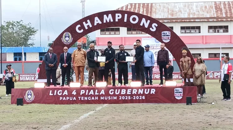 Intip Kesuksesan Liga 4 Papua Tengah, Dorong Sepak Bola Maju
