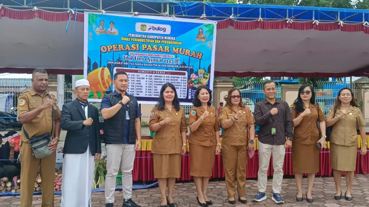 Pemkab Mimika Jaga Harga dan Daya Beli lewat Pasar Murah