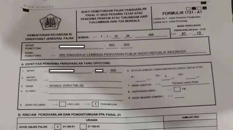 Batas Lapor SPT Diperpanjang hingga 30 April 2026