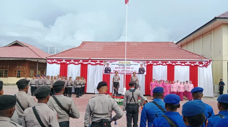 Nathangga Bakti Diteguhkan, Kapolda Baru Ajak Personel Perkuat Pelayanan Humanis