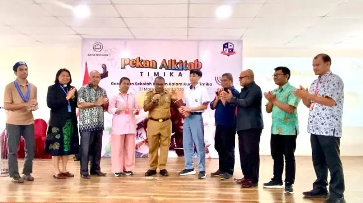 Pembukaan Pekan Alkitab Timika, Pemkab Tekankan Penguatan Iman dan Nilai Sosial
