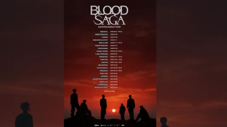 ENHYPEN Siap Gelar Tur Konser "BLOOD SAGA"
