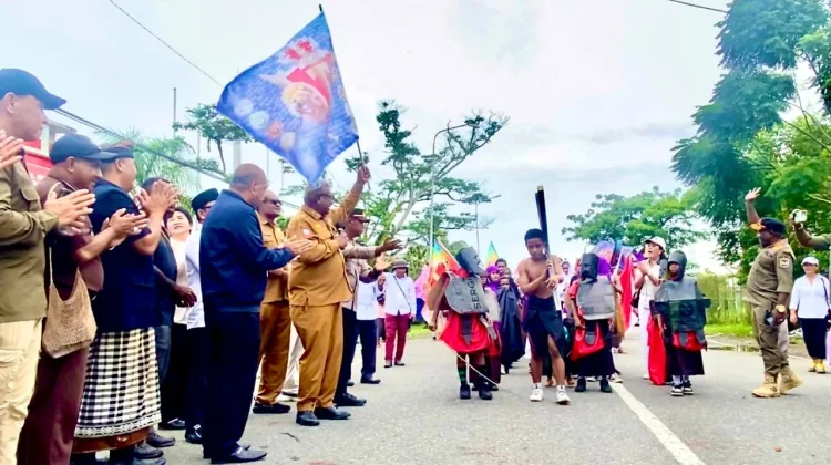 Parade Paskah Oikumene 2026 di Mimika, Wujud Kebersamaan Lintas Iman