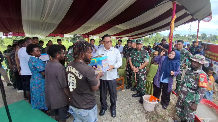 Buka Isolasi Daerah, Pembangunan Jembatan Perintis Garuda Dimulai Di Nabire
