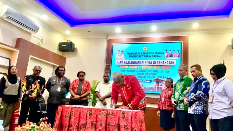 Pemkab Mimika dan DPRK Sepakati Anggaran Multi Years Pembangunan RSUD