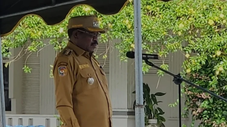 Pemkab Nabire Gelar Apel Gabungan Awal Bulan April, Fokus Disiplin Pegawai