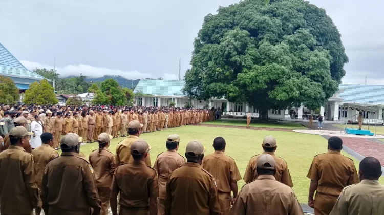ASN Pemkab Nabire Dituntut Disiplin, Taat Aturan dan Bekerja Sesuai Tupoksi