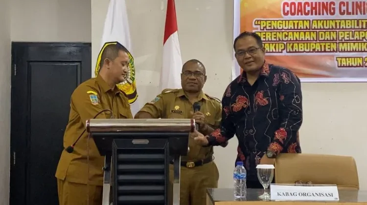 Coaching Clinic Digelar, Pemkab Mimika Fokus Tingkatkan Akuntabilitas Kinerja