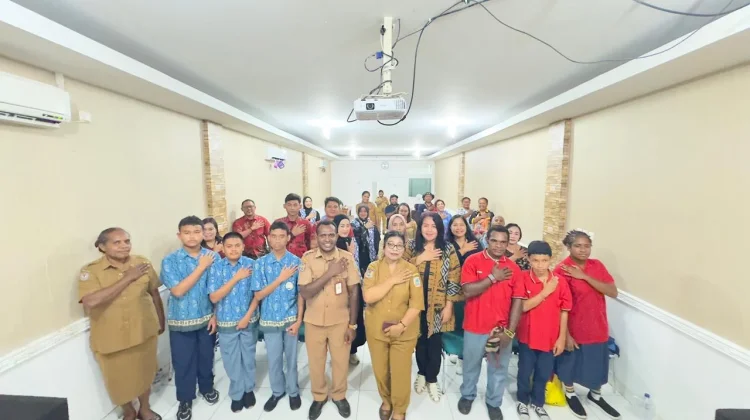 LKS Disabilitas Papua Tengah Tampilkan Kreativitas Siswa