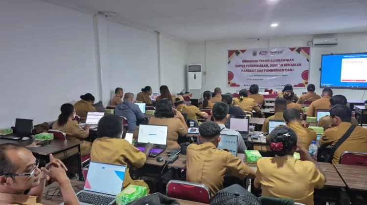 Bimtek BKPSDM Dorong Layanan Data dan Kenaikan Pangkat ASN