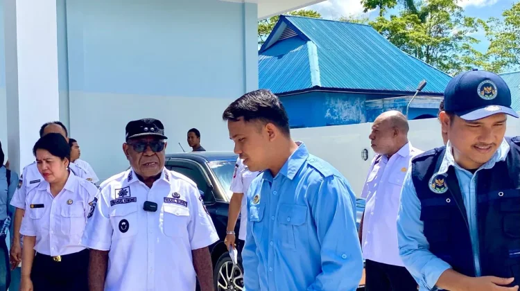 Wakil Bupati Mimika Tinjau Pembangunan SPPG, Progres Capai 95 Persen