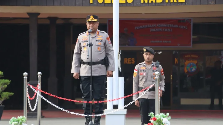 Upacara Hari Kesadaran Nasional, Wakapolda Urbinas Tekankan Disiplin - Pelayanan
