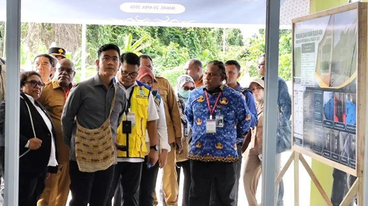 Wapres Gibran Pantau Progres Pusat Pemerintahan Papua Tengah di Nabire