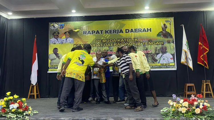 Pemuda Katolik Papua Tengah Dorong Sinergi dan Perdamaian Lewat Rakerda I