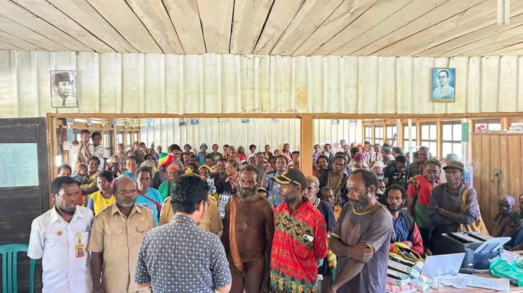 BPJS Kesehatan Perkuat Literasi JKN di Kampung Timepa Dogiyai