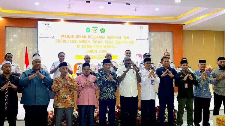Mimika Perkuat Ketahanan Keluarga lewat Sosialisasi NTCR 2026