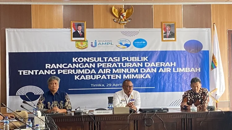 Pemkab Mimika Gelar Konsultasi Publik Ranperda Perumda Air Minum dan Limbah