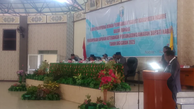 Bupati Nabire Menegasakan Pentinnya Sinergi antara  Eksekutif dan Legislatif