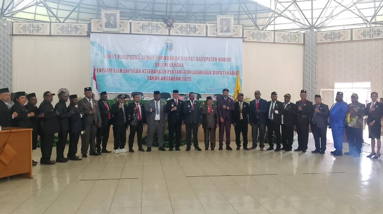 DPRK Nabire Apresiasi Kinerja Pemkab Nabire Selama Satu Tahun Anggaran