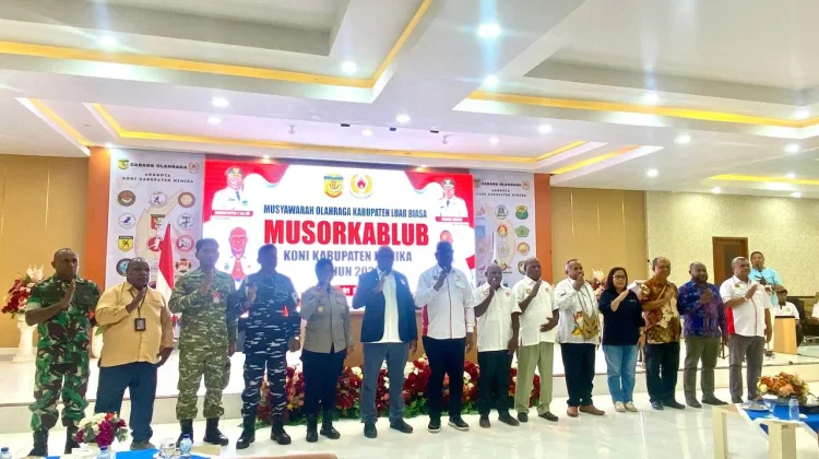Musyawarah Olahraga KONI Mimika 2026 Digelar, Fokus Pembenahan dan Prestasi Atlet