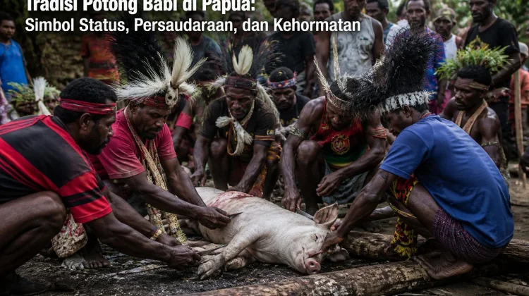 Tradisi Potong Babi di Papua: Simbol Status, Persaudaraan, dan Kehormatan