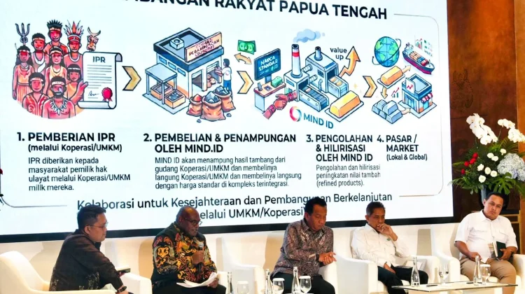 Gubernur Papua Tengah Paparkan Strategi Emas 2045 di Jakarta