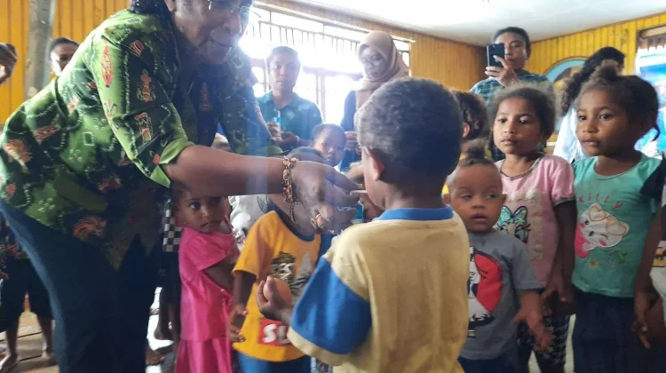 GENTING Didorong Percepat Penurunan Stunting di Papua Tengah