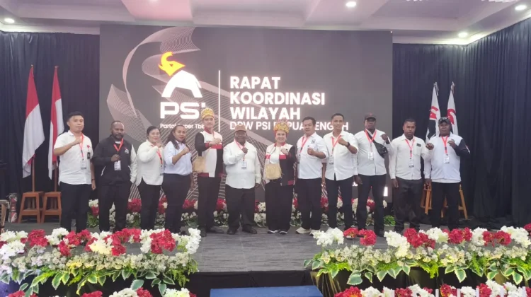 Isaias Douw Nahkodai PSI Papua Tengah, Siap Bangun Kekuatan Politik Baru di Nabire
