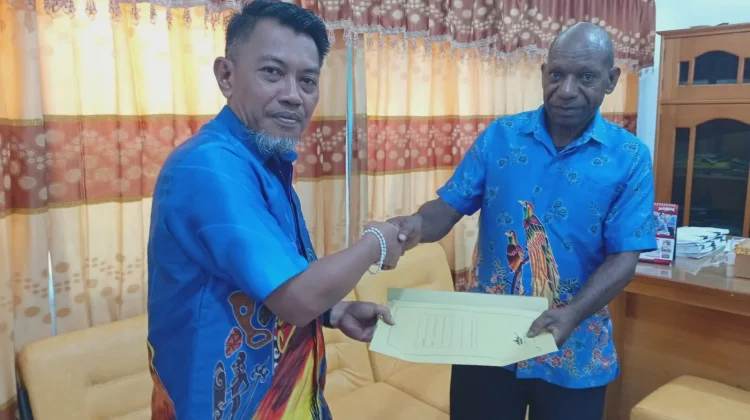 Serah Terima Pengelolaan PJU, Dishub Nabire Siap Jalankan Tanggung Jawab Baru