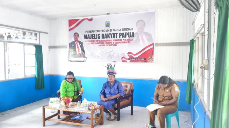 MRP Papua Tengah Serap Aspirasi Perempuan Nabire