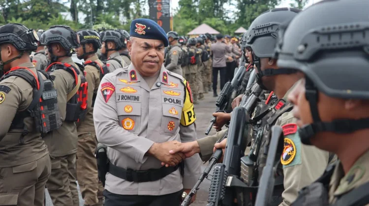 Kapolda Papua Tengah Tekankan Profesionalisme Personel dalam Operasi Amole 2026