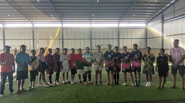 PAM Efata Sanoba dan PAM Solafide Gelar Laga Persahabatan Futsal Penuh Semangat