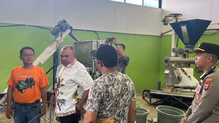 Kapolda Papua Tengah Dorong Dukungan untuk Pabrik Pakan Ternak Lokal di Nabire