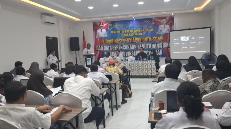 Pemprov PT Tegaskan  Pentinya Data  SDMK Perkuat Pelayanan Kesehatan