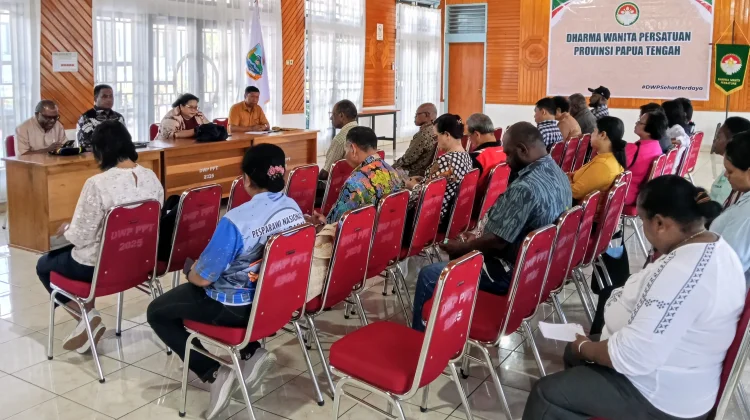 Rapat Koordinasi dan Konsolidasi LPPD Papua Tengah Bahas Kesiapan Pesparawi