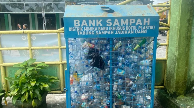 Mesjid Agung Babussalam Mimika Jalankan Program Bank Sampah