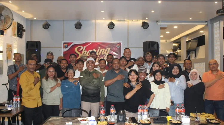 Kapolda Papua Tengah Pererat Hubungan dengan Insan Pers di Nabire