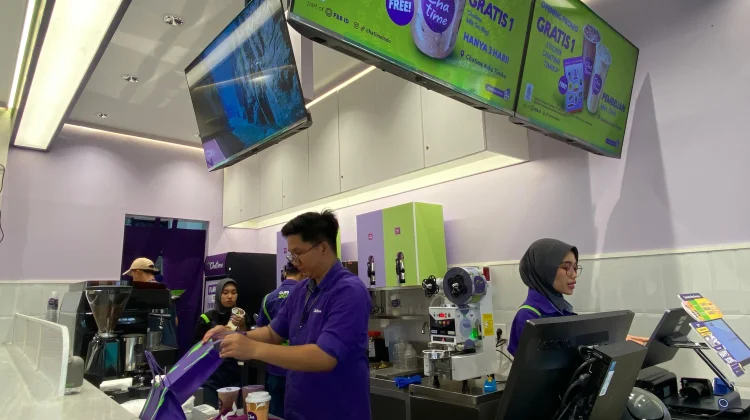 Pembukaan Chatime di Timika Disambut Meriah oleh Masyarakat