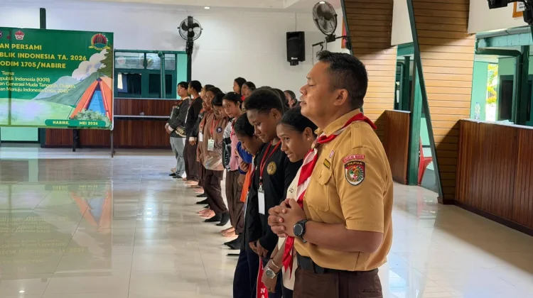Persami KKRI Tahun 2026,Melakukan Jalan Santai Dan Aksi Pungut Sampah