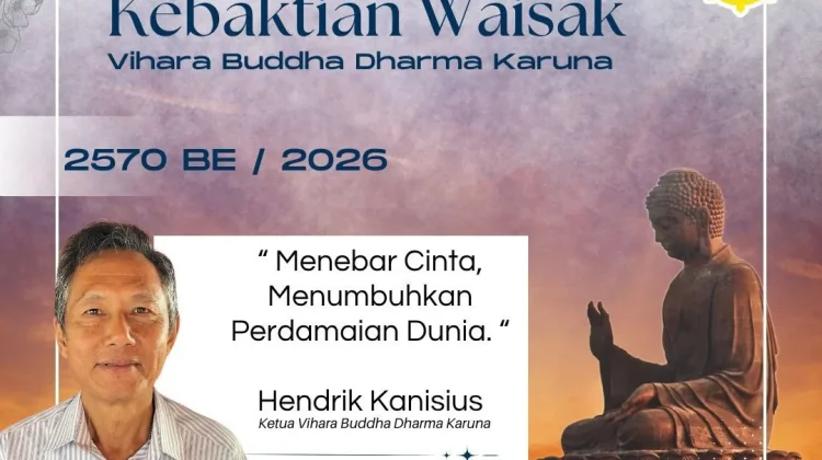 Umat Buddha Nabire Rayakan Waisak 2570 BE