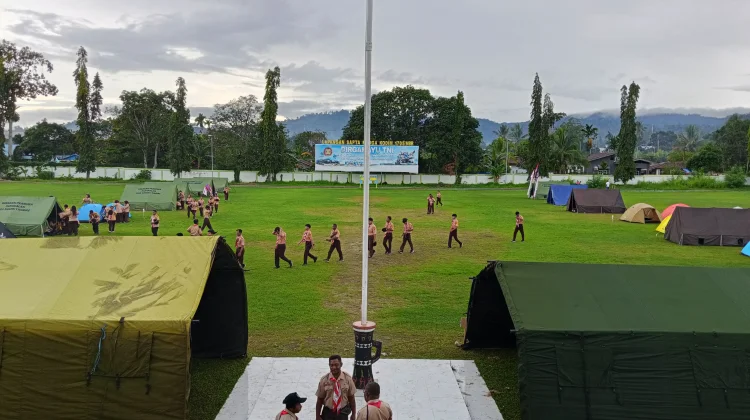 Persami KKRI 2026, Kodim 1705 Nabire Libatkan 160 Peserta dari Berbagai Sekolah